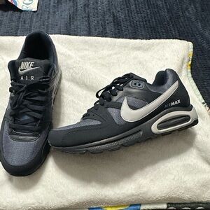 Nike Air Max Blue and Gray Sneakers